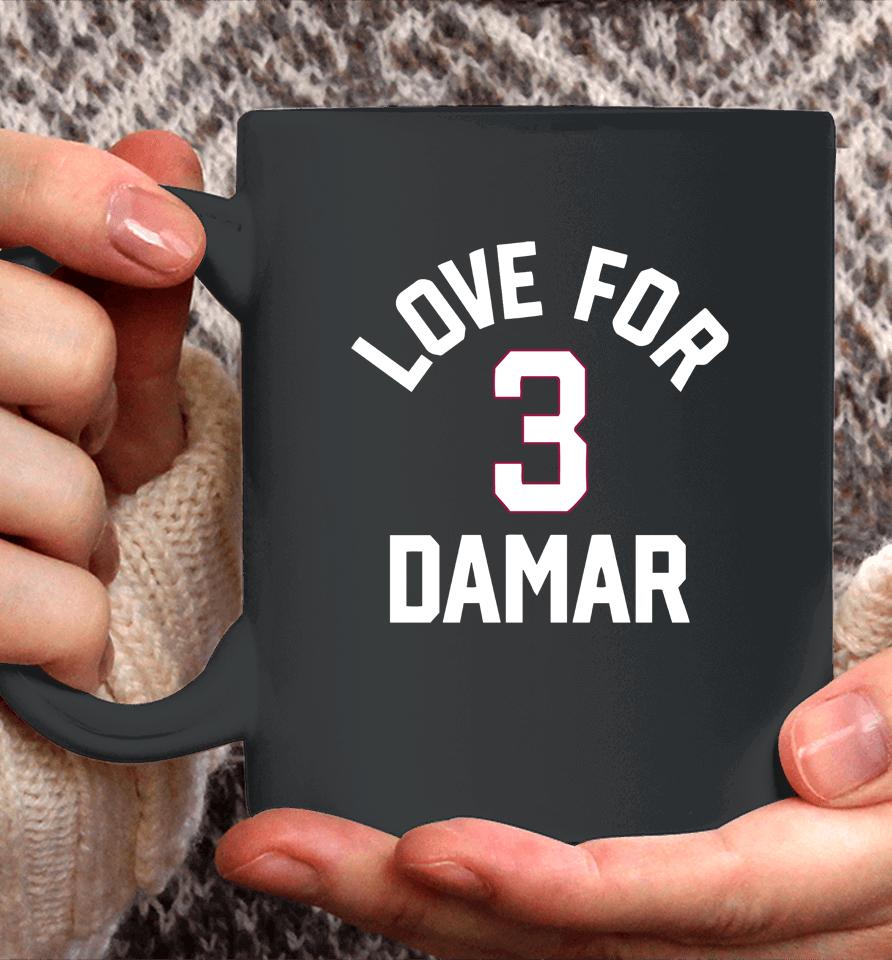 Nfl Love For 3 Damar Coffee Mug