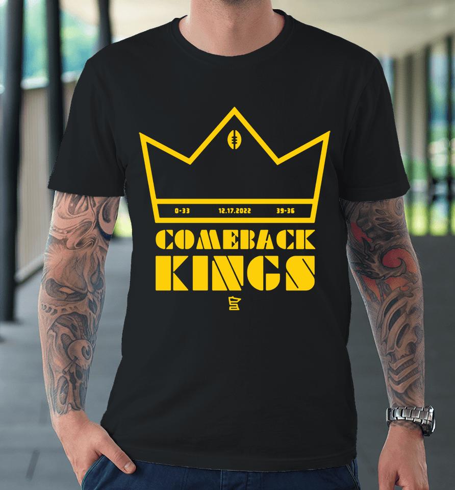 Nfl Minnesota Vikings Comeback Kings Premium T-Shirt