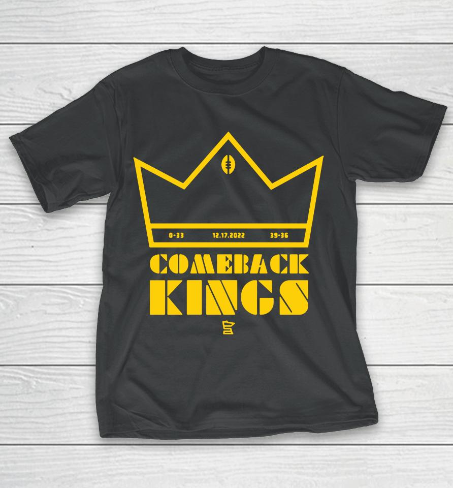 Nfl Minnesota Vikings Comeback Kings T-Shirt