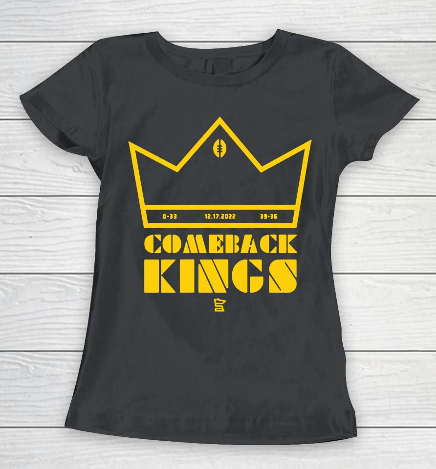 Nfl Minnesota Vikings Comeback Kings Women T-Shirt