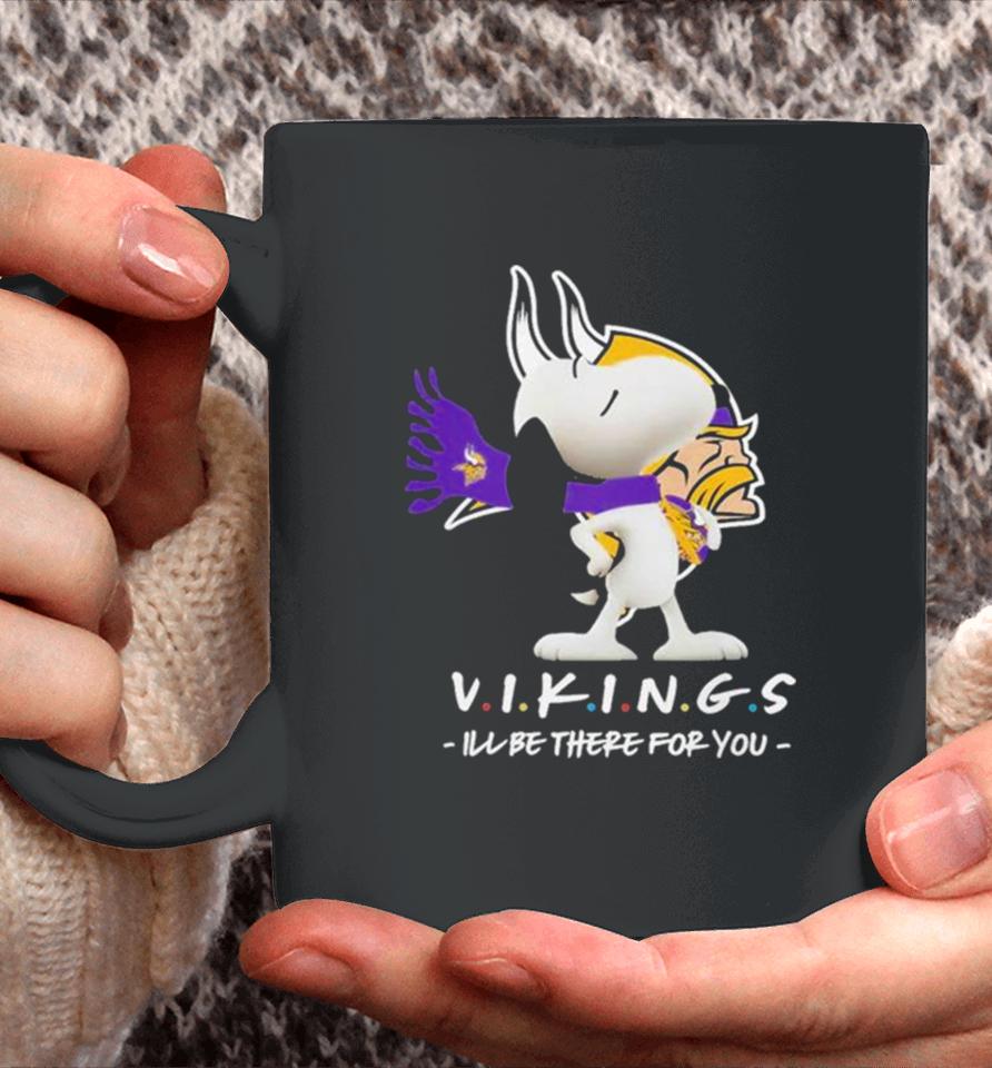 Nfl Minnesota Vikings Snoopy I’ll Be There For You 2023 Coffee Mug