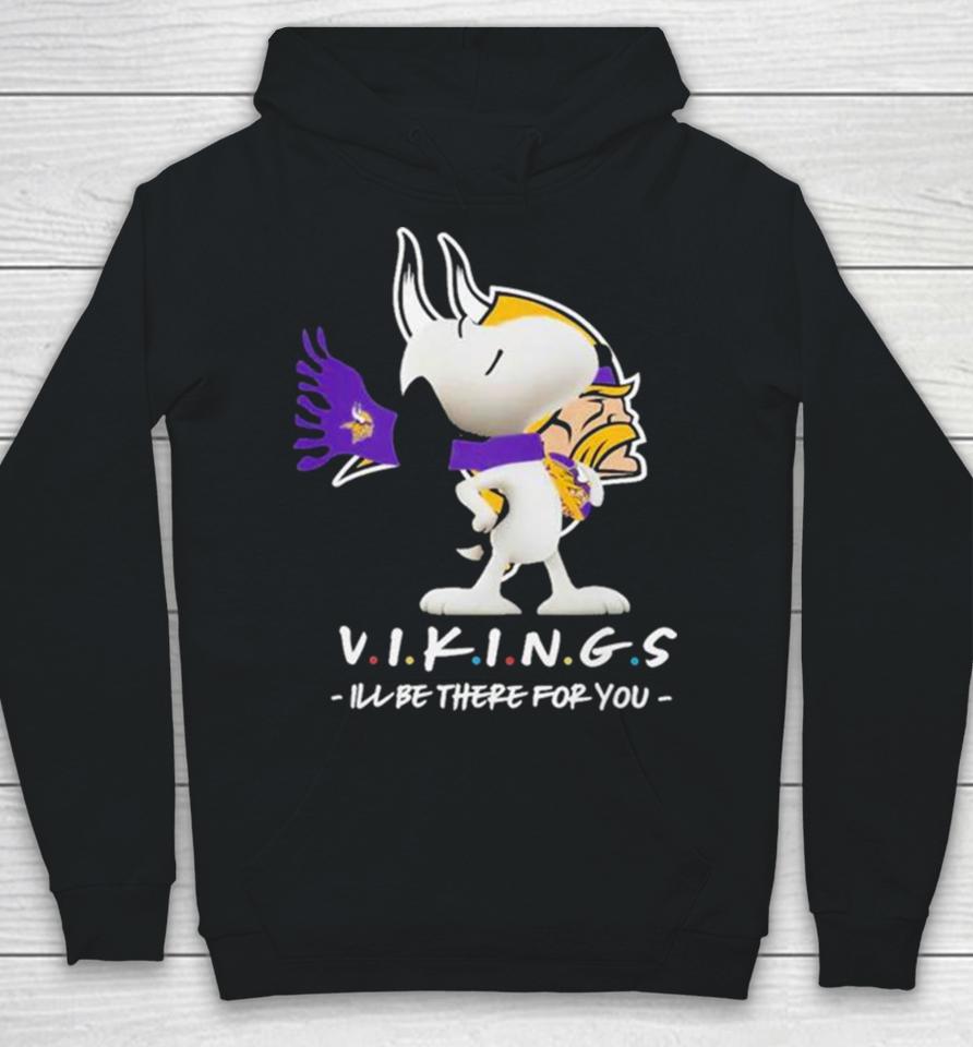Nfl Minnesota Vikings Snoopy I’ll Be There For You 2023 Hoodie
