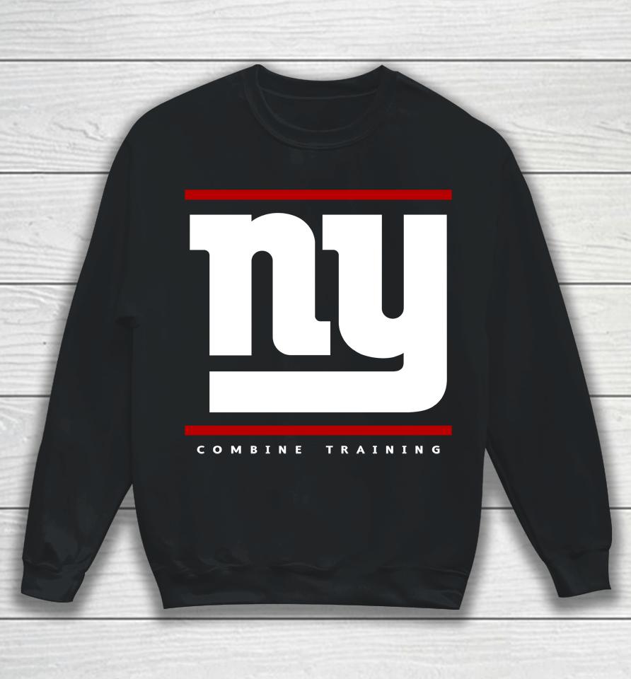Nfl New York Giants New Era Combine Training Split Defense Sweatshirt