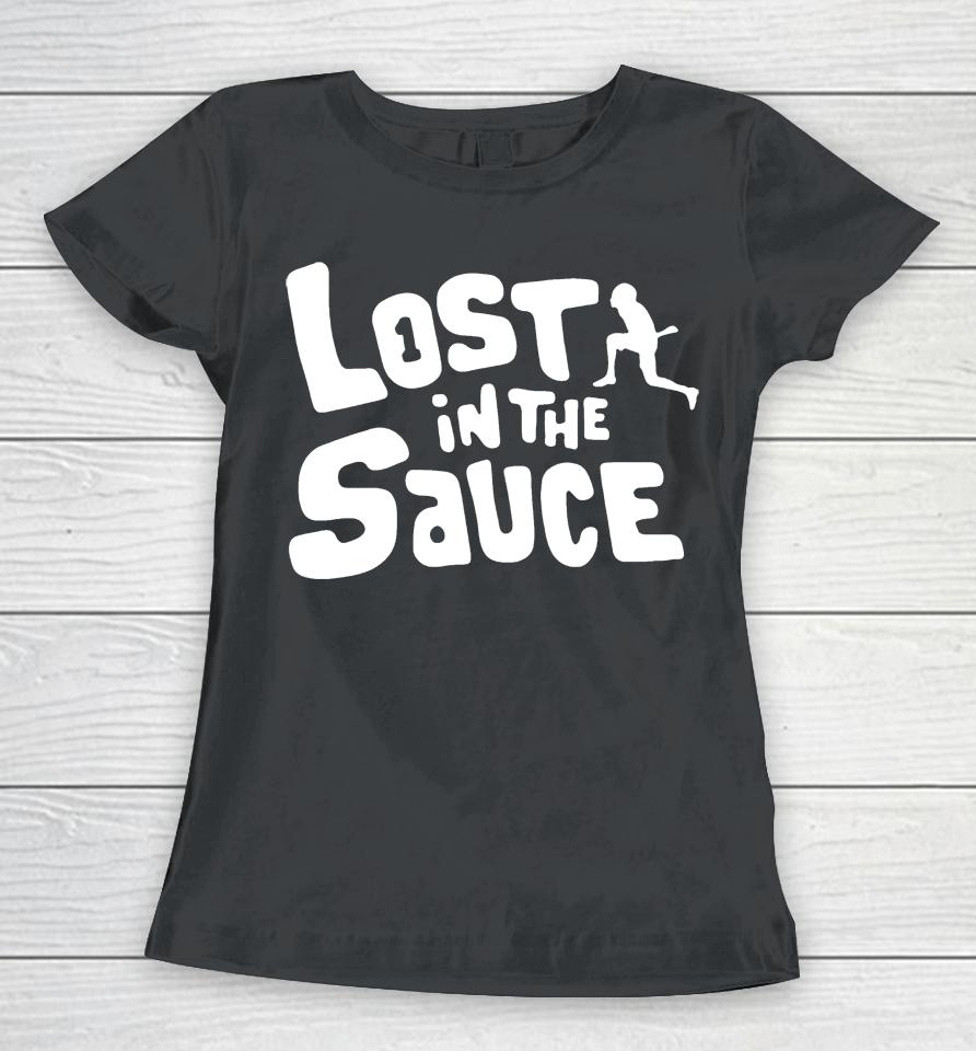 Nfl New York Jets Ahmad Gardner Lost In The Sauce Women T-Shirt