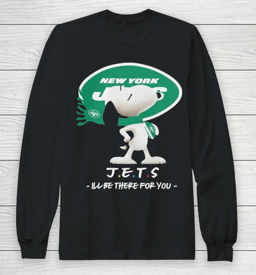 Nfl New York Jets Snoopy I’ll Be There For You 2023 Long Sleeve T-Shirt