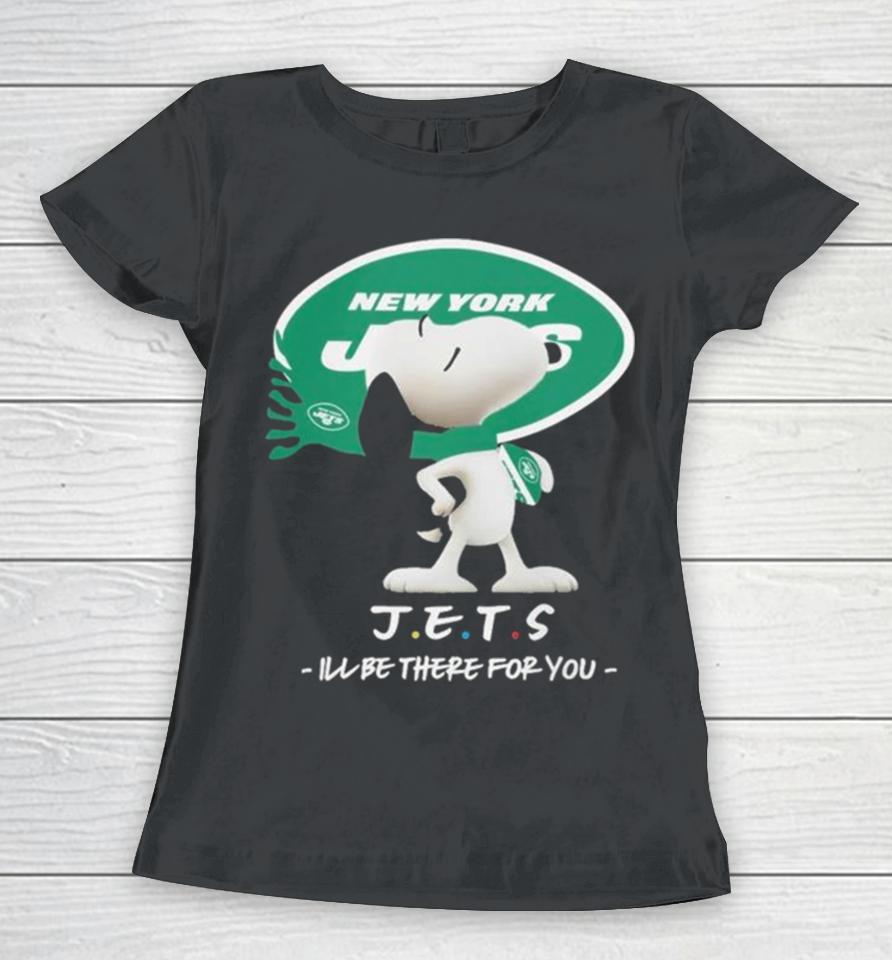 Nfl New York Jets Snoopy I’ll Be There For You 2023 Women T-Shirt