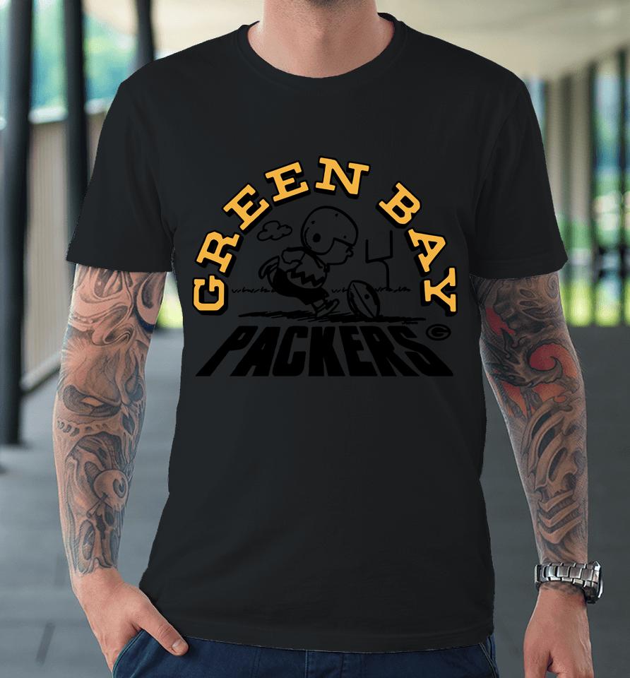Nfl Packers Charlie Brown Premium T-Shirt