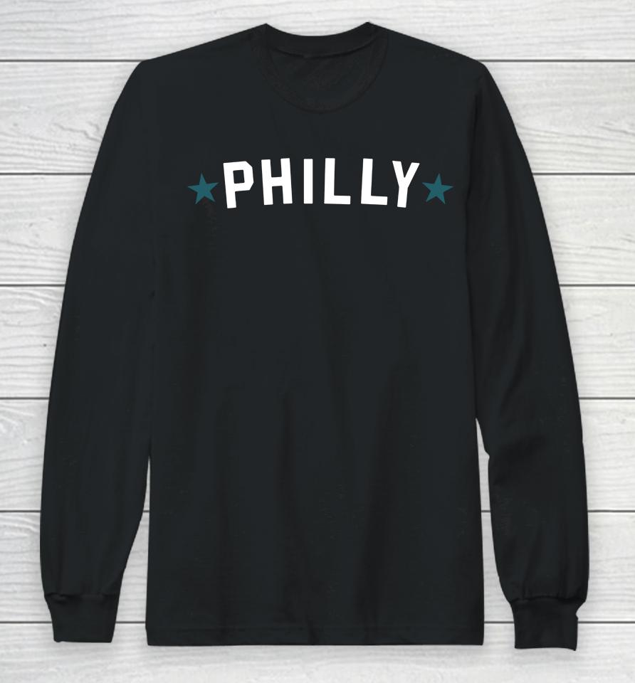 Nfl Phialadelphia Eagles Philly No One Likes Us Barstool Sports Long Sleeve T-Shirt