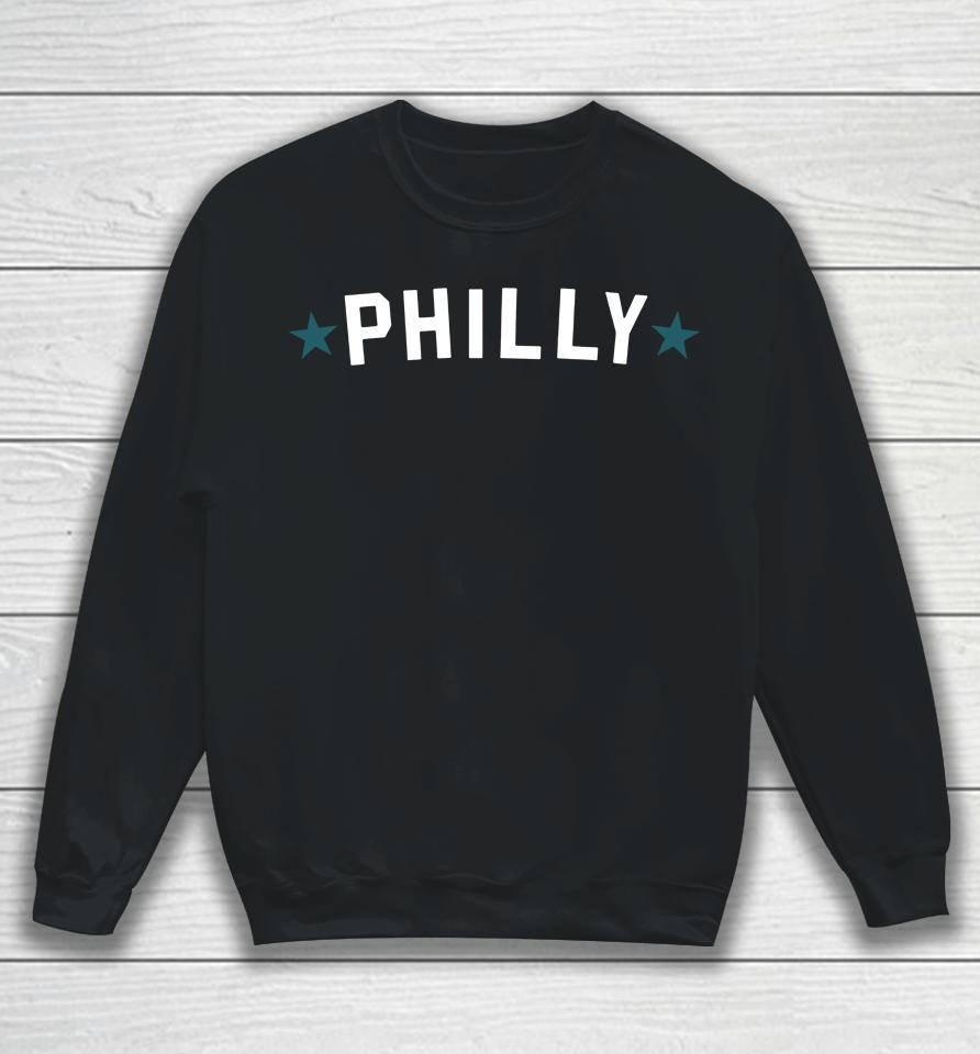 Nfl Phialadelphia Eagles Philly No One Likes Us Barstool Sports Sweatshirt