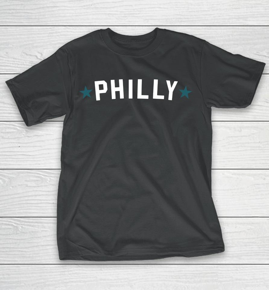 Nfl Phialadelphia Eagles Philly No One Likes Us Barstool Sports T-Shirt