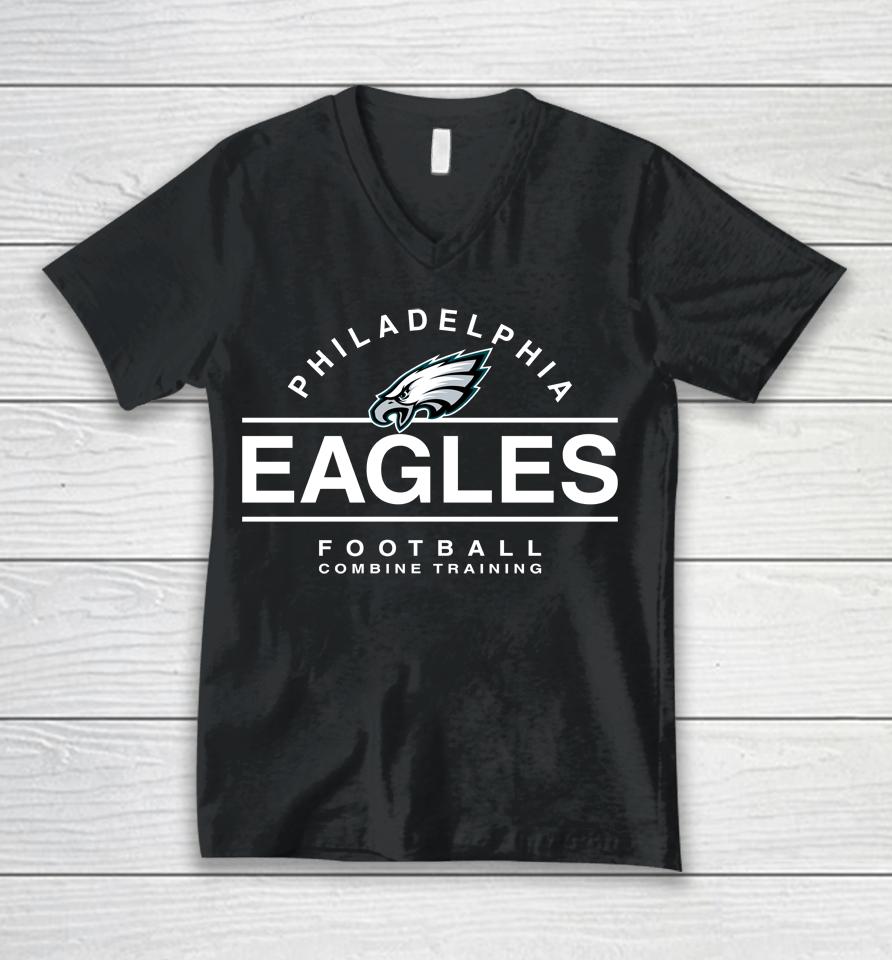 Nfl Philadelphia Eagles Combine Blitz Unisex V-Neck T-Shirt