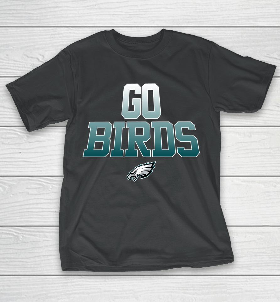 Nfl Philadelphia Eagles Fanatics Black Go Birds Statement T-Shirt