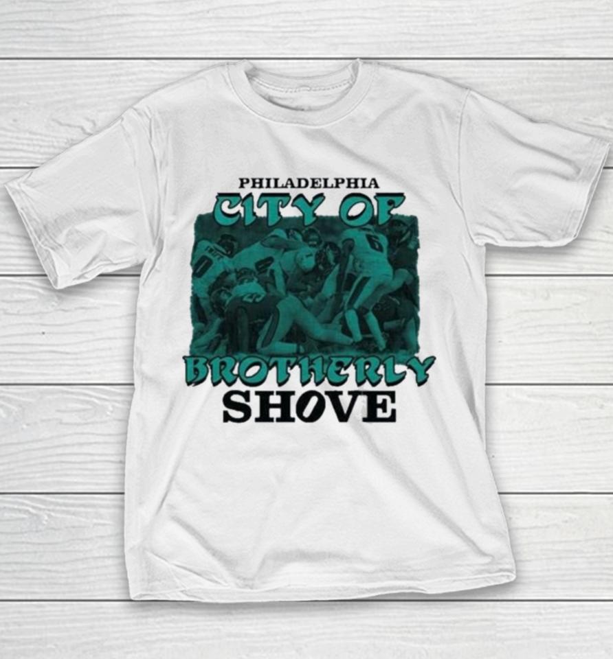 Nfl Philadelphia Eagles Philadelphia City Of Brotherly Youth T-Shirt