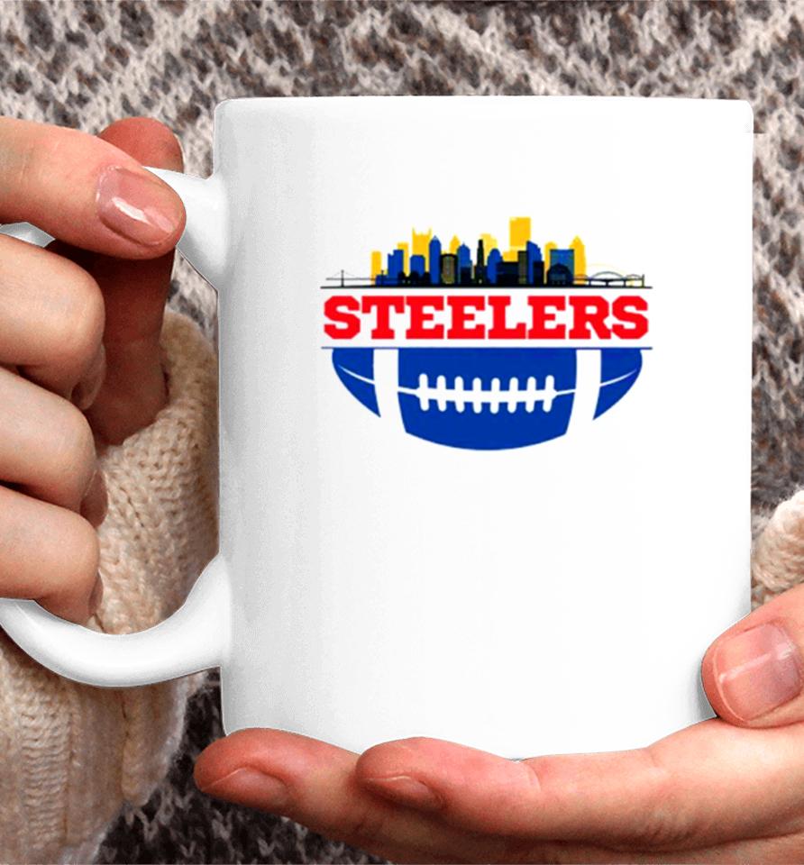 Nfl Pittsburgh Steelers Football Skyline Coffee Mug