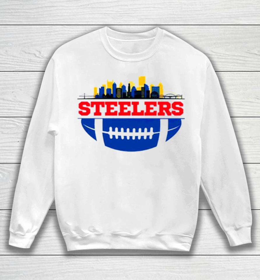 Nfl Pittsburgh Steelers Football Skyline Sweatshirt
