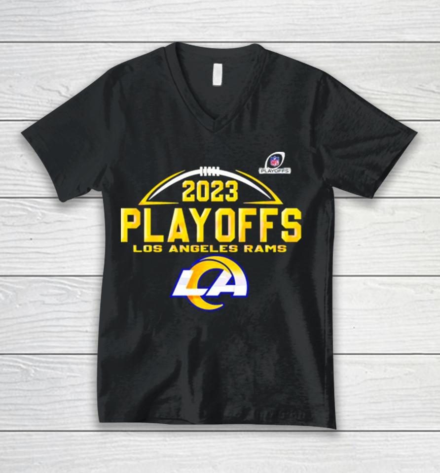 Nfl Playoffs Los Angeles Rams Unisex V-Neck T-Shirt