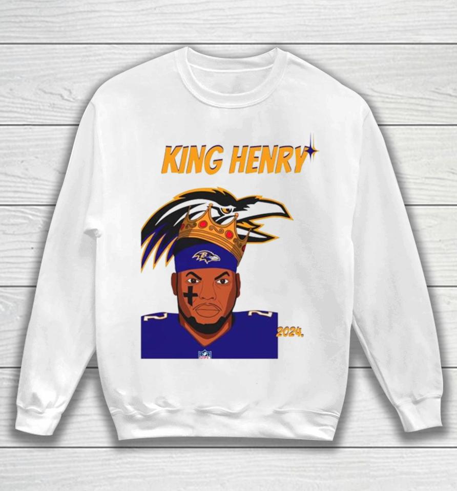 Nfl Ravens Football King Henry Baltimore Sweatshirt