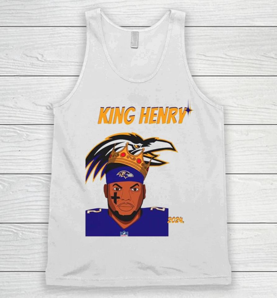 Nfl Ravens Football King Henry Baltimore Unisex Tank Top