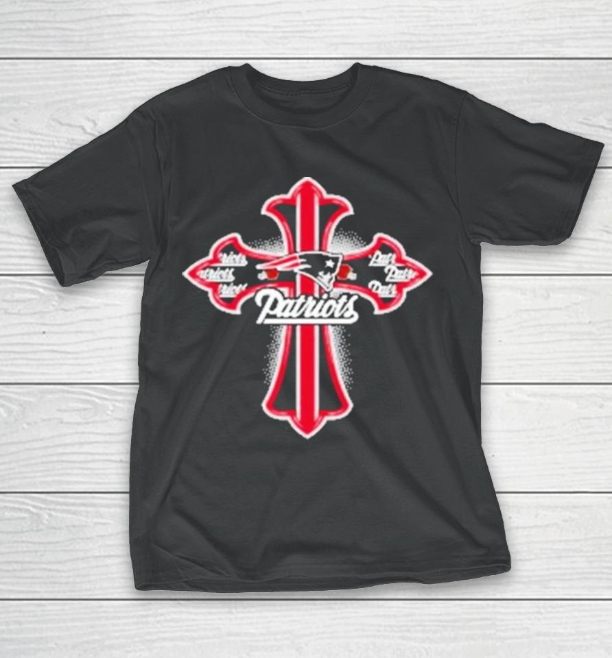Nfl Red Crusader Cross New England Patriots 2024 T-Shirt