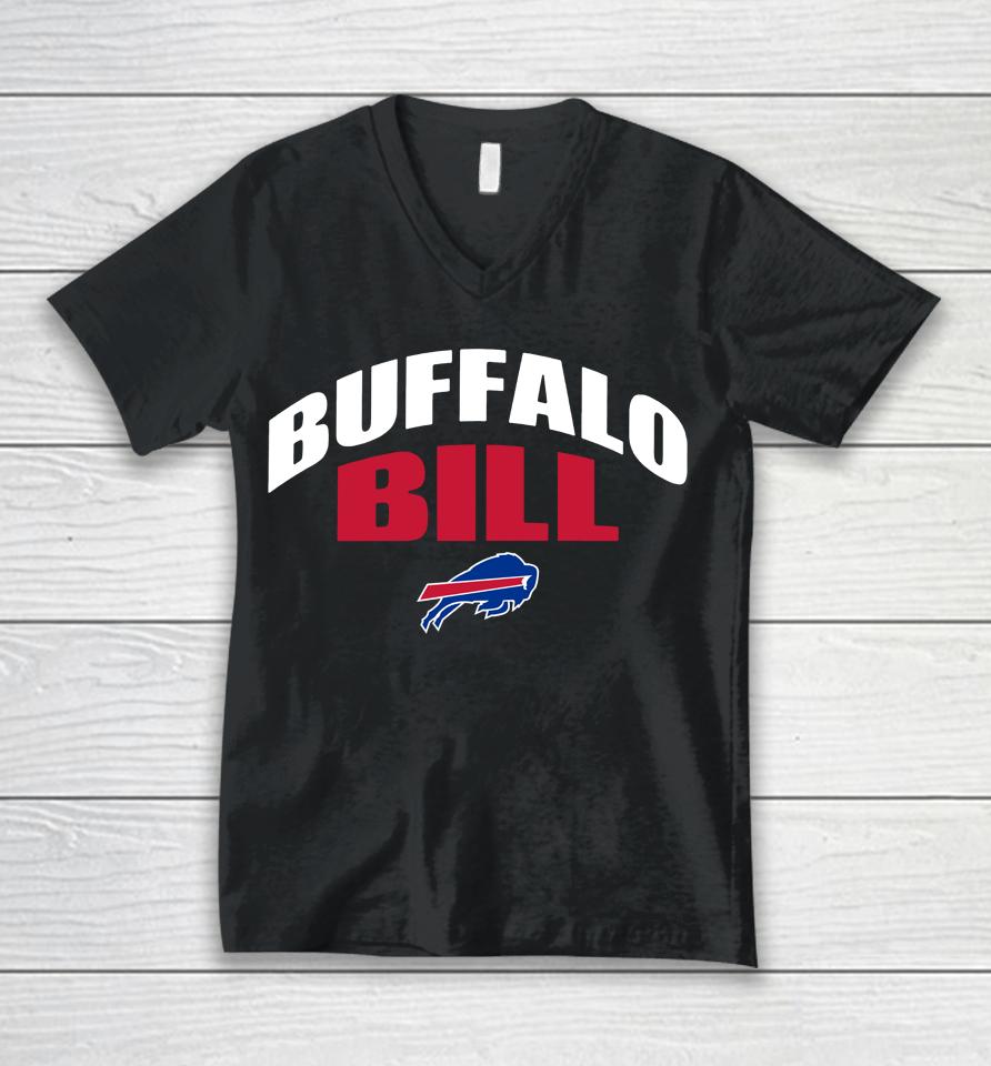 Nfl Shop Buffalo Bills Msx By Michael Strahan Unisex V-Neck T-Shirt