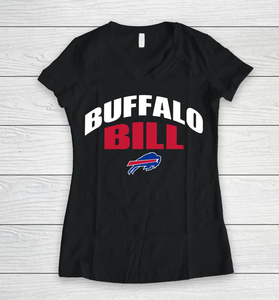 Nfl Shop Buffalo Bills Msx By Michael Strahan Women V-Neck T-Shirt