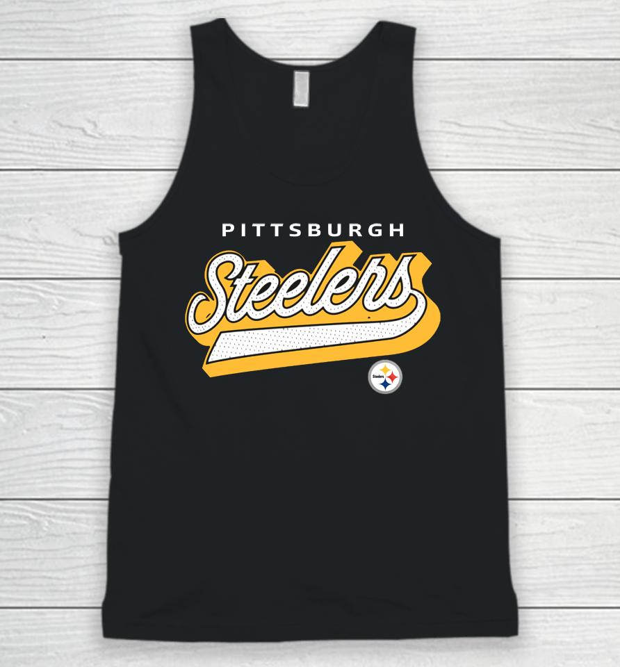 Nfl Shop Fanatics Black Pittsburgh Steelers First Contact Unisex Tank Top