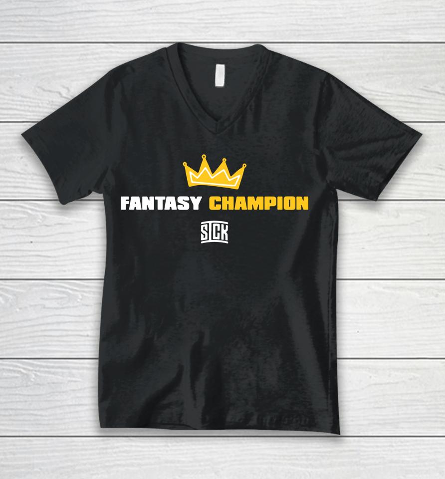 Nfl Shop Fantasy Champion 2023 Unisex V-Neck T-Shirt