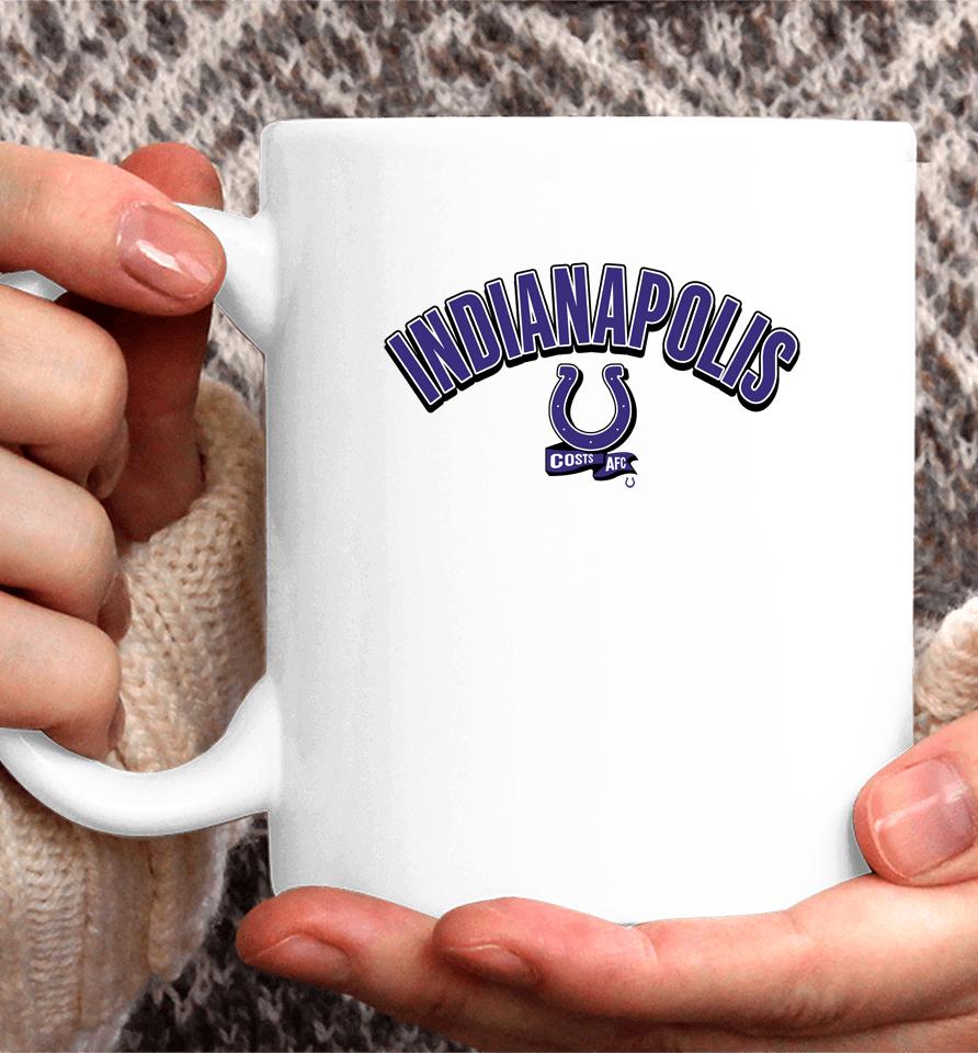 Nfl Shop New Era White Indianapolis Colts Sideline Chrome Coffee Mug