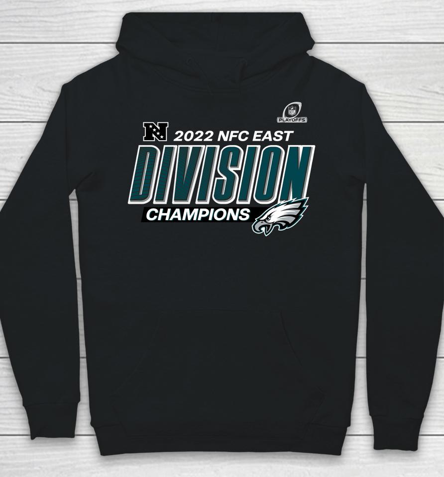 Nfl Shop Philadelphia Eagles Fanatics Branded 2022 Nfc East Division Champions Divide Conquer Hoodie