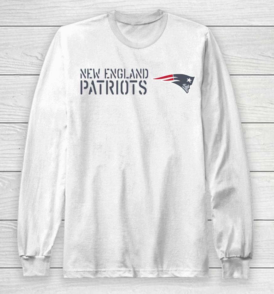 Nfl Shop Salute To Service New England Patriots 2022 Long Sleeve T-Shirt