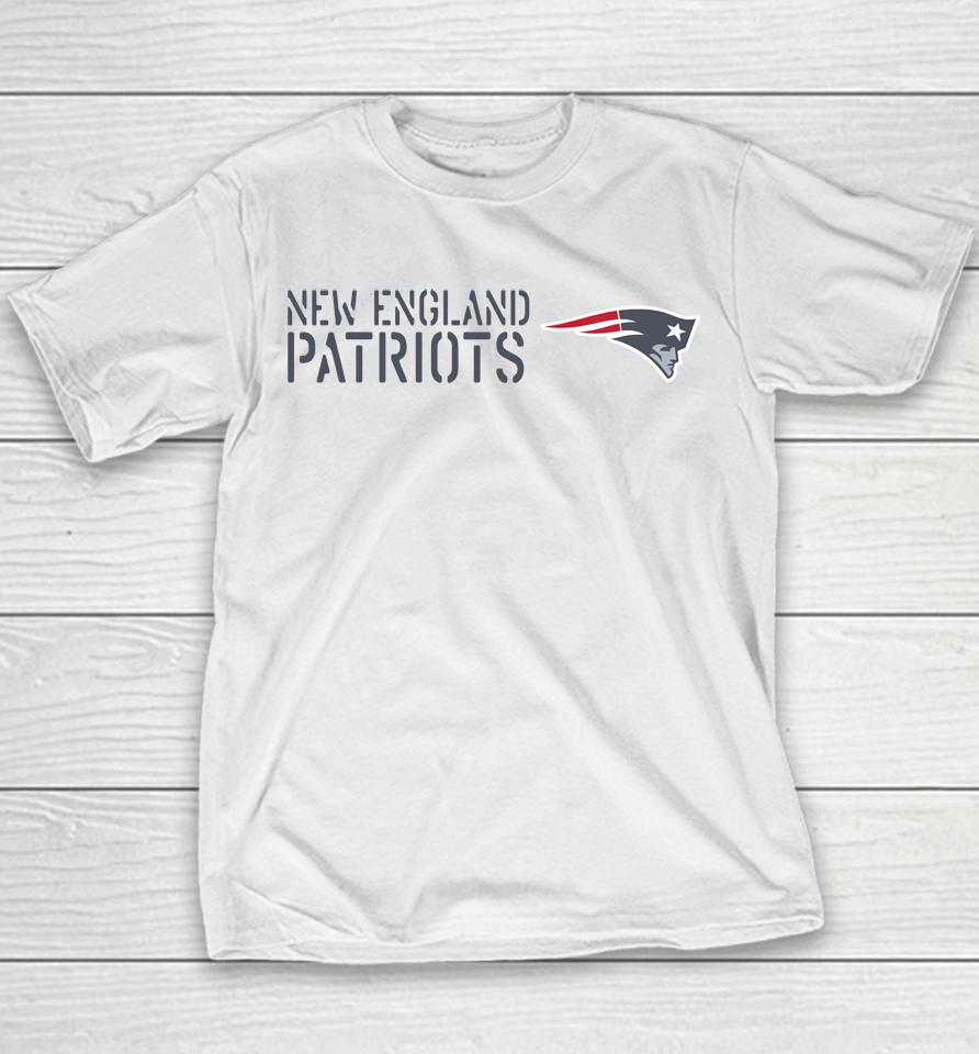 Nfl Shop Salute To Service New England Patriots 2022 Youth T-Shirt
