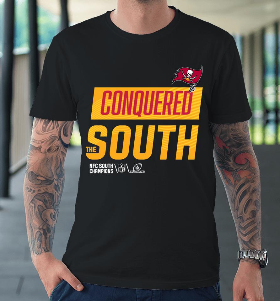 Nfl Shop Tampa Bay Buccaneers 2022 Conquered The South Premium T-Shirt