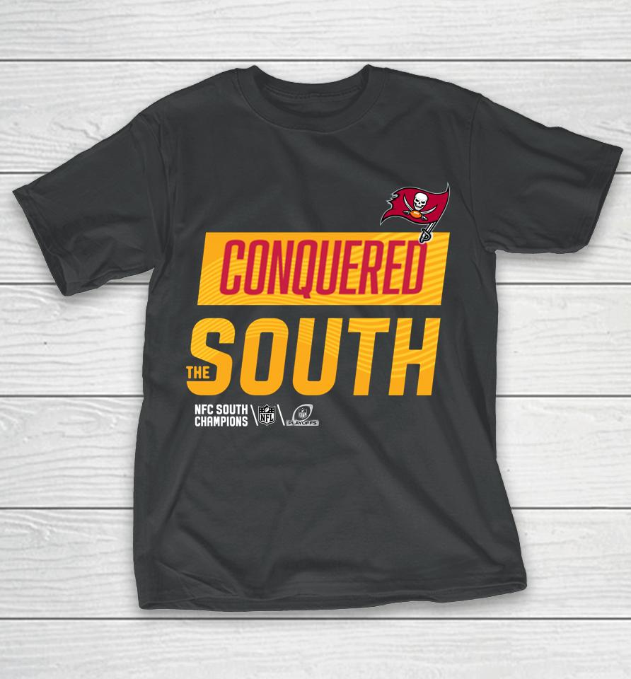 Nfl Shop Tampa Bay Buccaneers 2022 Conquered The South T-Shirt