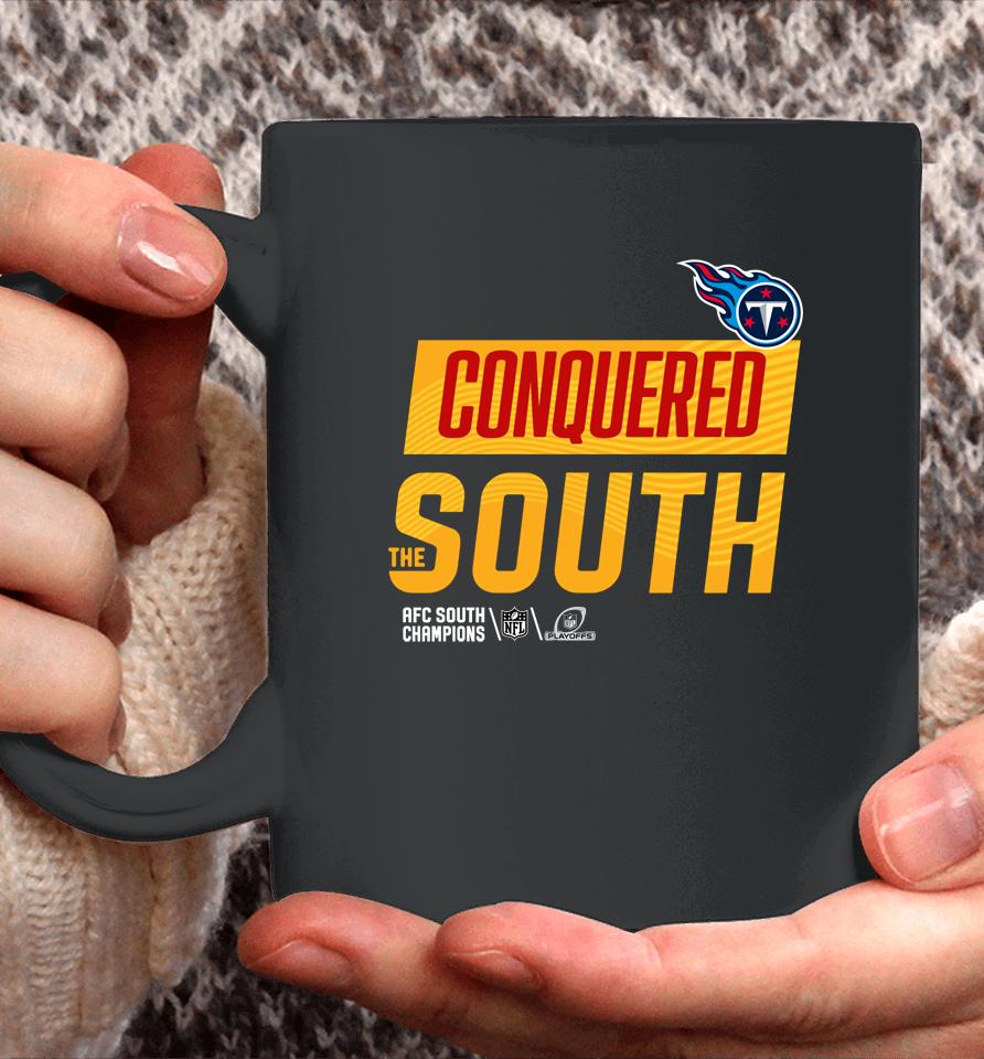 Nfl Shop Tennessee Titans 2022 Conquered The South Coffee Mug