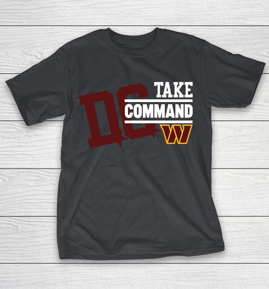 Nfl Shop Washington Commanders Take Command T-Shirt