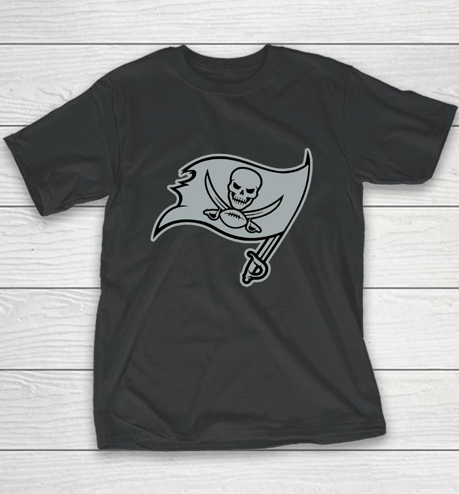 Nfl Tampa Bay Buccaneers Rflctv Name And Logo Youth T-Shirt