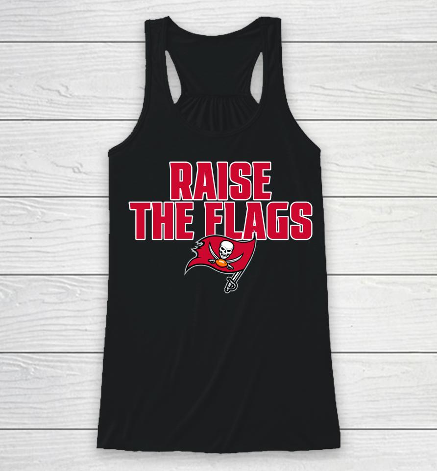 Nfl Tampa Bay Buccaneers Victory Earned Raise The Flags Racerback Tank