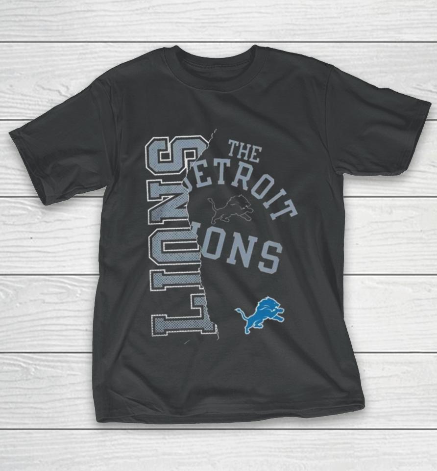 Nfl Team Apparel Detroit Lions Tear Up T-Shirt
