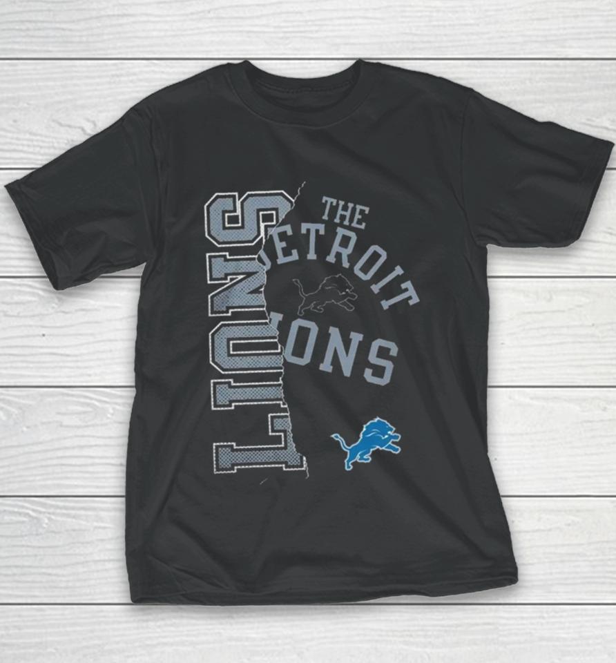 Nfl Team Apparel Detroit Lions Tear Up Youth T-Shirt