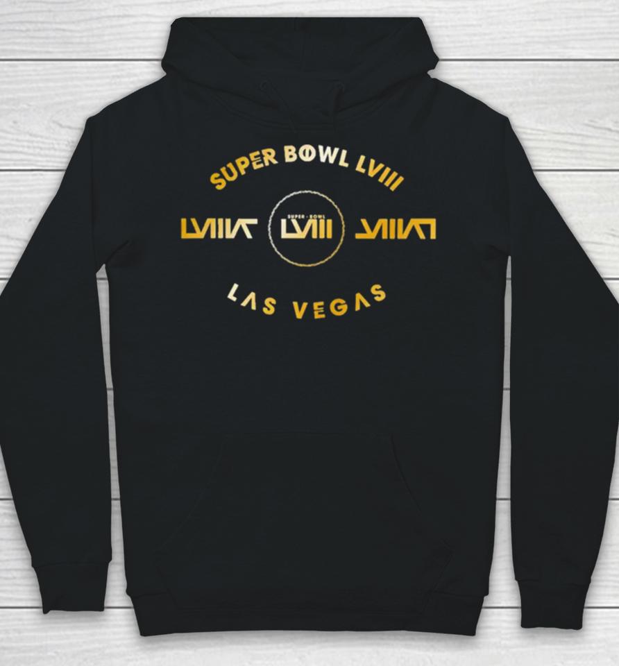 Nfl Team Apparel Super Bowl Lviii Luxury Black Tee Hoodie