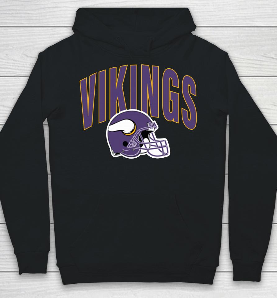 Nfl Team Minnesota Vikings Team Athletic Black Hoodie