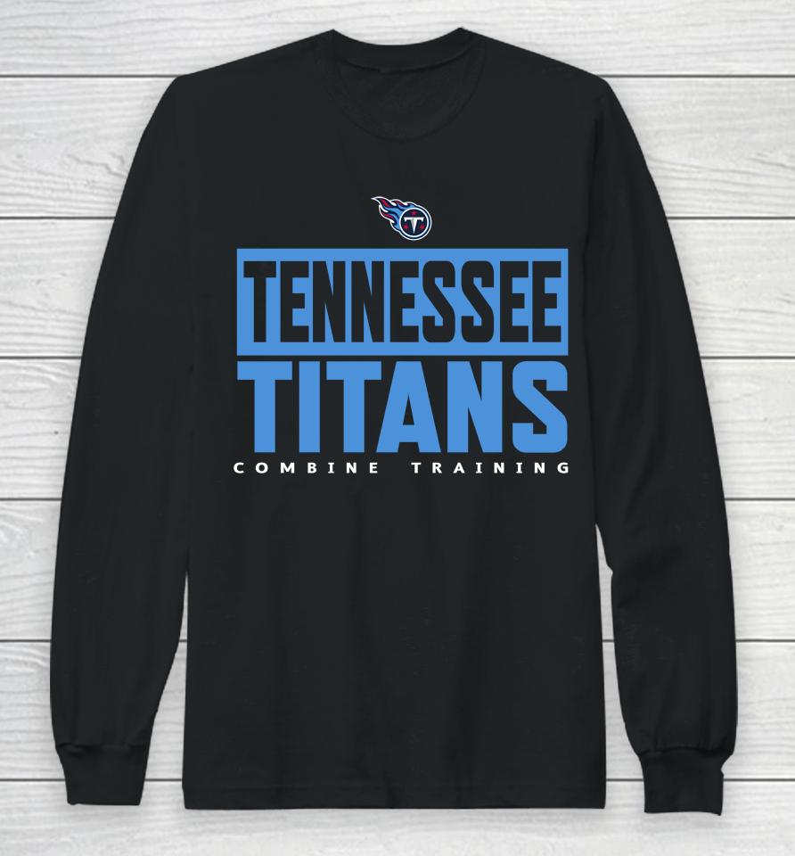 Nfl Tennessee Titans New Era Combine Training Long Sleeve T-Shirt