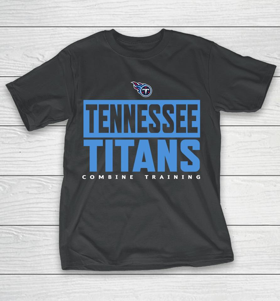 Nfl Tennessee Titans New Era Combine Training T-Shirt