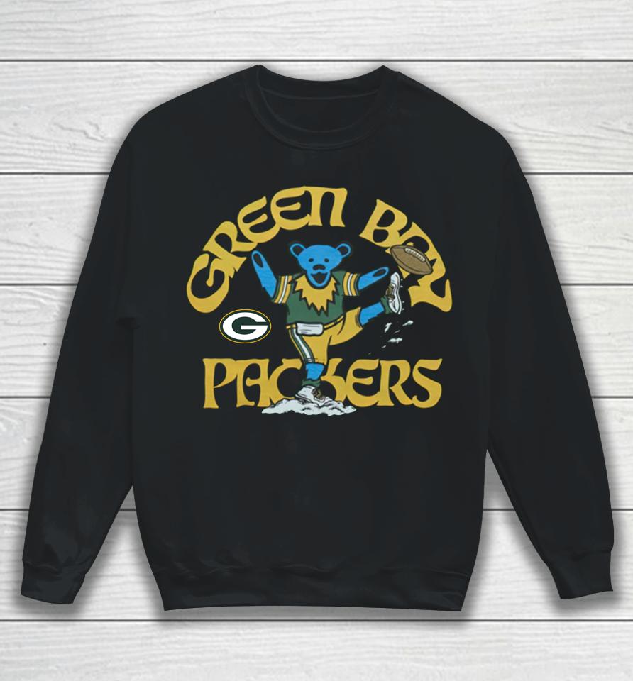 Nfl X Grateful Dead X Green Packers Sweatshirt