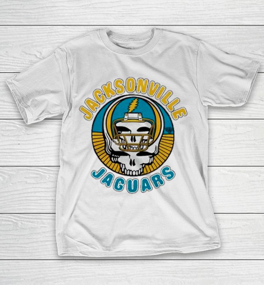 Nfl X Grateful Dead X Jacksonville Jaguars Retro T-Shirt