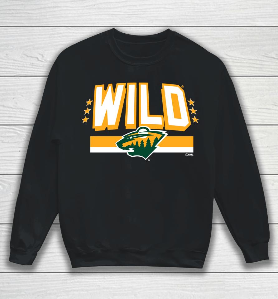 Nhl 2022 Minnesota Wild Fanatics Branded Green Team Jersey Inspired Sweatshirt