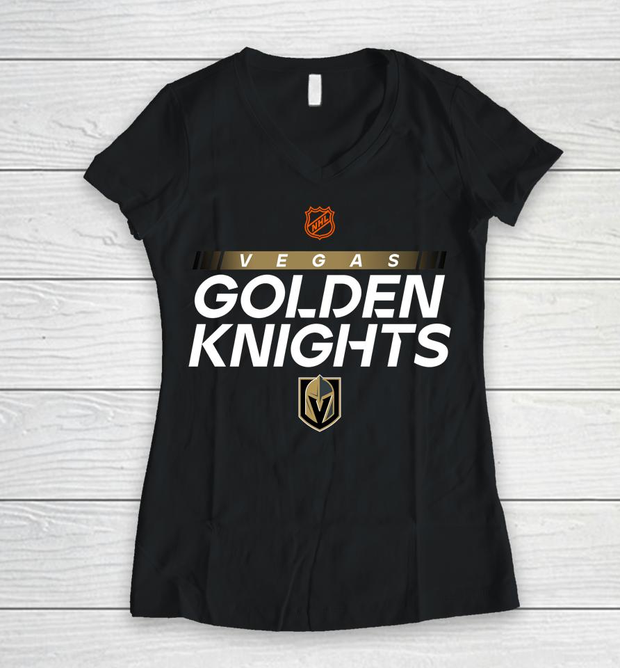 Nhl 2022 Vegas Golden Knights Fanatics Special Edition 2.0 Women V-Neck T-Shirt