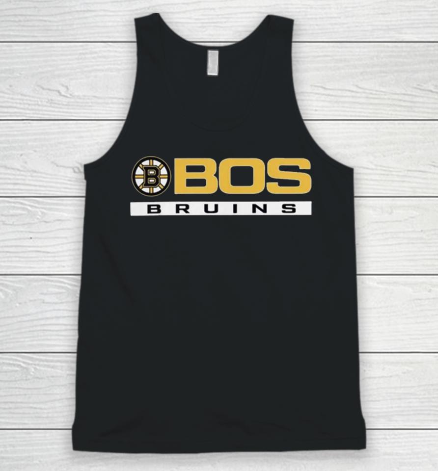 Nhl Boston Bruins Logo Grey Tri Blend Unisex Tank Top