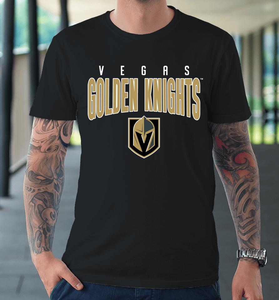 Nhl Men's Vegas Golden Knights Special Edition 2.0 Wordmark Premium T-Shirt