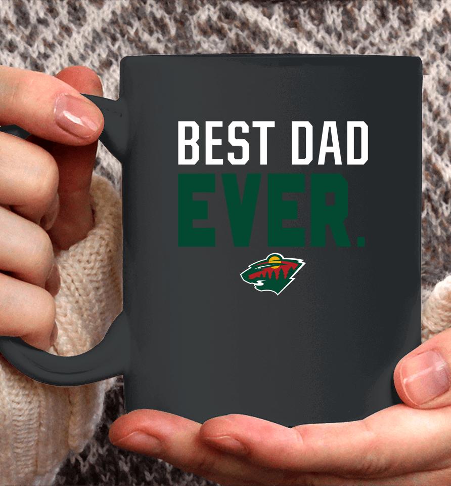 Nhl Minnesota Wild Fanatics Best Dad Ever Coffee Mug